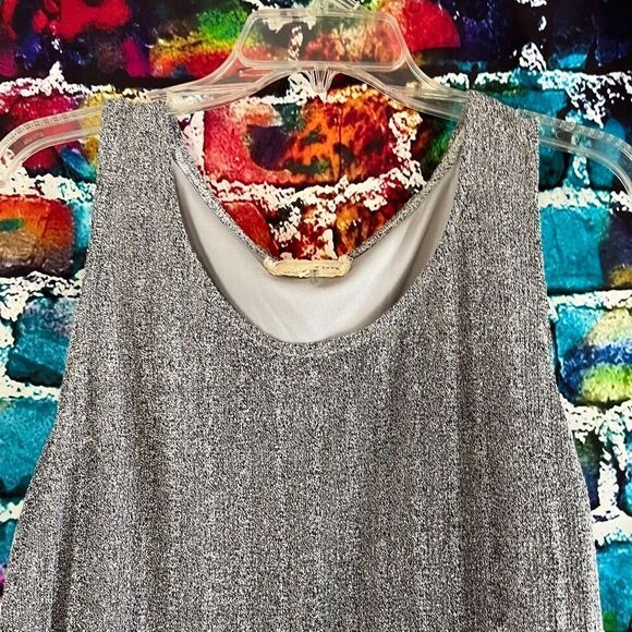 A'Reve Layered Tier High Low Sleeveless Dress Ties in Back Small - Picture 5 of 8